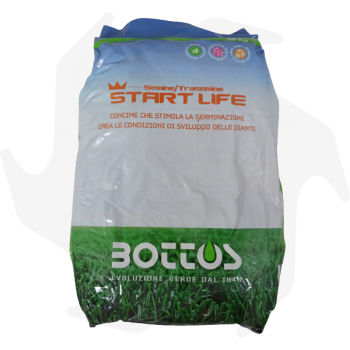 Start Life Bottos - 20 Kg Concime per semina ad alta fertilità arricchito con sostanza organica nobile e zeolite Concimi per ...