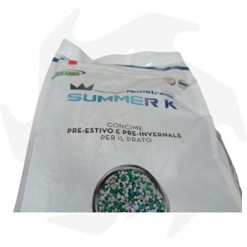 Summer K Bottos -10 Kg Fertilizzante estivo ed invernale, antistress Concimi per prato