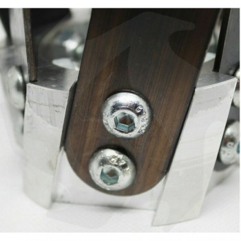 Cabezal de azada universal para desbrozadora BAZARGIUSTO con cuchillas de acero Cortador para Desbrozadora