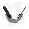 Desbrozadora universal en aluminio MATADOR para desbrozadora profesional de 2 dientes + cuchillas de recambio Cortador para D...