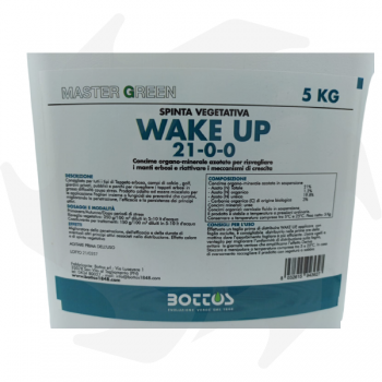 Wake Up Bottos - 5Kg Professioneller Dünger zum Aufwecken des Rasens vom organischen Typ in flüssiger Formulierung Rasendünger
