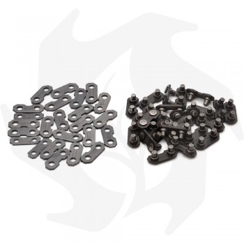 Connecting links for chainsaw chain, pack of 25 pieces Chainsaw chain