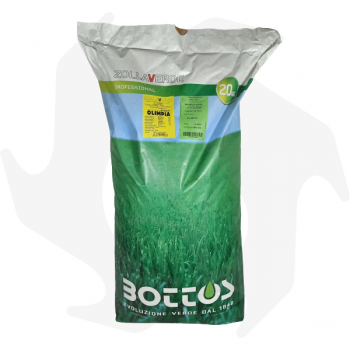 Olimpia Bottos - 20Kg Advanced seeds for resistant lawns with low maintenance even in partial shade Lawn seeds