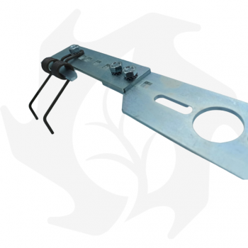 Escarificador ajustable y cuchilla escarificadora para cortacéspedes con muelles de recambio Cuchilla escarificadora