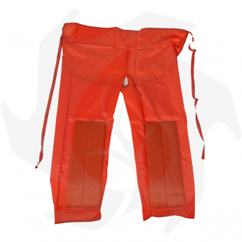 Copri pantaloni protezione per decespugliatore, giardinaggio traspirante in nylon Copripantaloni