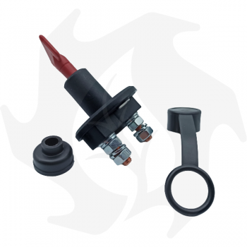 100A single-pole battery disconnect switch with extractable lever and protective cap Tractor Accessories