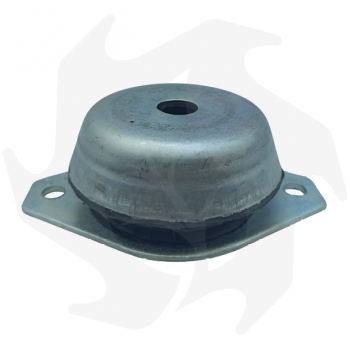 Support cloche antivibratoire 92x44mm avec trou traversant Ø 16.5mm Volant de tracteur