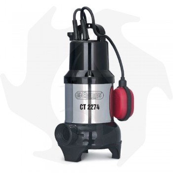 Pompe électrique submersible pour eaux sombres ELPUMPS CT4274S moteur 850 Watt profondeur 5 mt Équipement de jardin et d'atelier