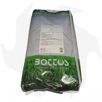 Nutraforte Bottos - 20 Kg Natural mineral organic lawn fertilizer of vegetal origin with anti-stress action Lawn biostimulants