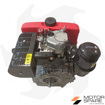 Motor diesel Lombardini 15LD315 6.8HP completamente adaptable con pull start Motor diesel