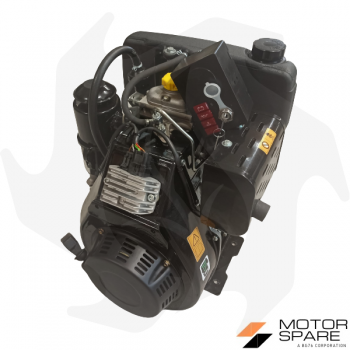 Motore diesel completo adattabile Ruggerini RF80 8HP con avviamento elettrico Motore Diesel