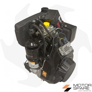 Motor diesel completo adaptable Ruggerini RF80 8HP con arranque eléctrico Motor diesel