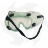 Occhiali protezione occhi viso in policarbonato laccio regolabile Helmets and Visors