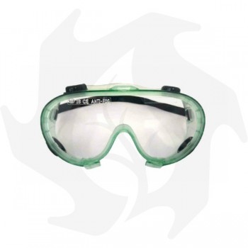 Gesichtsschutzbrille aus Polycarbonat mit verstellbarem Riemen Helme und Visiere