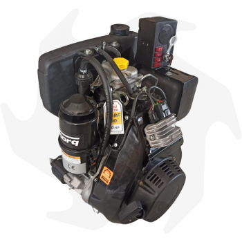 Ruggerini RF90 motor diesel completo adaptable con arranque eléctrico Motor diesel