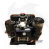 Motore diesel completo adattabile Lombardini 6LD400 con avviamento a strappo Motore Diesel