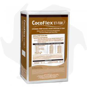 Coco-Flex Bottos - 22,7 Kg Pacciamante a base di fibre di cocco e legno Prodotti per idrosemina