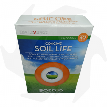 Soil Life Bottos - 4Kg Lawn fertilizer with integrated mycorrhizal inoculum Lawn fertilizers