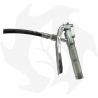 Pistola engrasadora con manguera flexible y cabezal de 4 mordazas con conexión hembra 1/4" gas Accesorios agrícolas