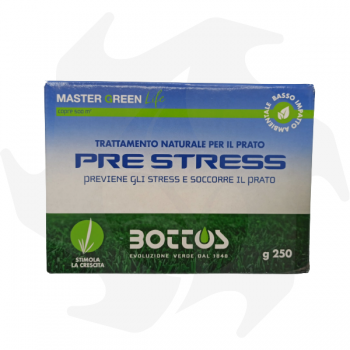 Pre Stress Bottos - 250g Bioestimulante orgánico natural con acción antiestrés rico en algas pardas Bioestimulantes del césped
