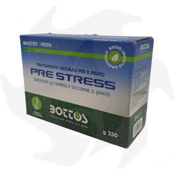 Pre Stress Bottos - 250g Bioestimulante orgánico natural con acción antiestrés rico en algas pardas Bioestimulantes del césped