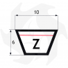 Cinghia trapezoidale modello "Z" di ricambio per tosaerba e trattorini Cinghie
