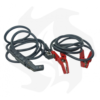 Professional car battery cables 25 mm² - 3 meters with Radaflex™ covering Workshop accessories