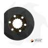 Clutch disc D:125 Z:15 (88x11.5) for SEP 125 Spare parts for walking tractors
