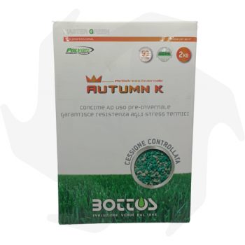 Autumn K Bottos - 2 Kg Engrais professionnel anti-stress avec petits granules Engrais pour pelouse