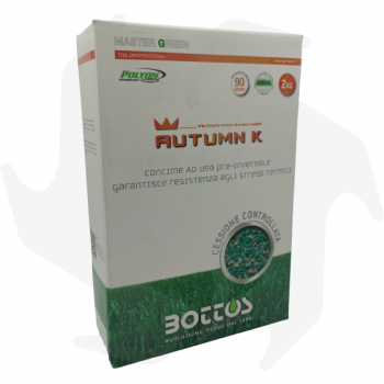 Autumn K Bottos - 2Kg Abono antiestrés profesional para abonado preverano y preinvernal Fertilizantes para césped