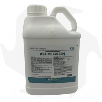 Active Green Bottos - 5 Kg Engrais liquide avec micro-éléments et pigments protecteurs UV Produits spéciaux pour pelouse