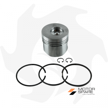 Cylinder + piston + ring set adaptable to standard Lombardini 6LD400 engine Lombardini engine spare parts