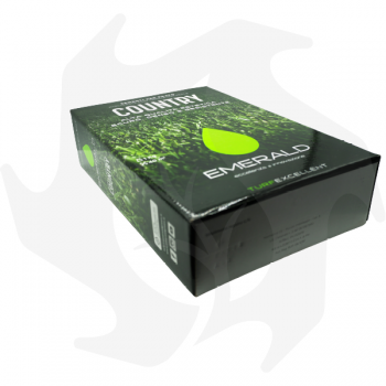 Country Emeraldgreen - 1 Kg Gegerbte Samen für einen dunkelgrünen, dichten und widerstandsfähigen Rasen Rasensamen