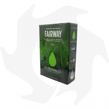 Fairways Emeraldgreen - 1,5 Kg Engrais granulaire pour la croissance végétative à libération contrôlée Engrais pour pelouse