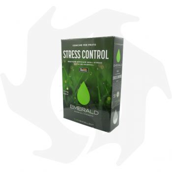 Stress Control Emeraldgreen - 1,5 Kg Engrais granulaire anti-stress à libération contrôlée Engrais pour pelouse