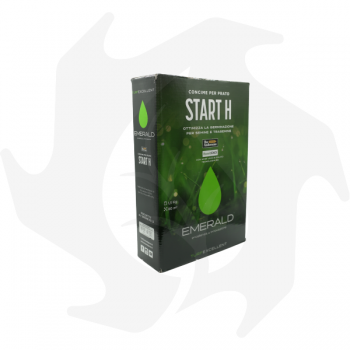Start H Emeraldgreen - 1,5 Kg Engrais granulaire pour semis nouveaux et sur-ensemencement à libération contrôlée Engrais pour...