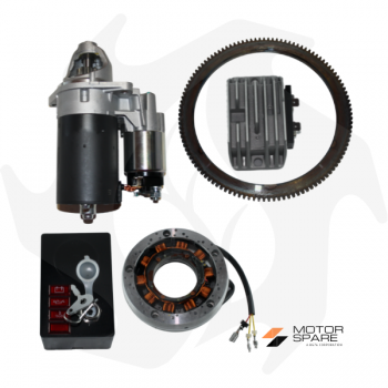 Electric starting kit adaptable to Lombardini engine LDA100 LDA91 LDA96 LDA97 LDA820 4LD640 4LD705 4LD820 Lombardini engine s...