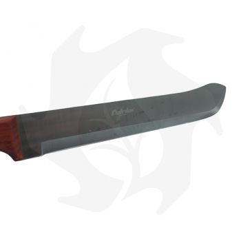 Machete with wooden handle and sheath Workshop accessories