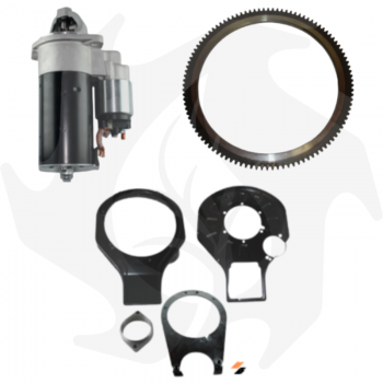 Grundlegendes elektrisches Starter-Kit + Förderer passend für Lombardini-Motor LDA450 LDA510 3LD510 Motor-Ersatzteile Lombardini