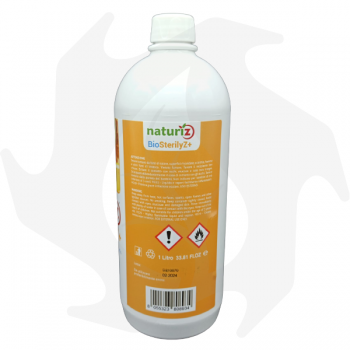 Naturiz BioSterilyZ+ (1lt) Desinfektionsreiniger für Oberflächen mit 70% Alkohol Insektenschutzmittel