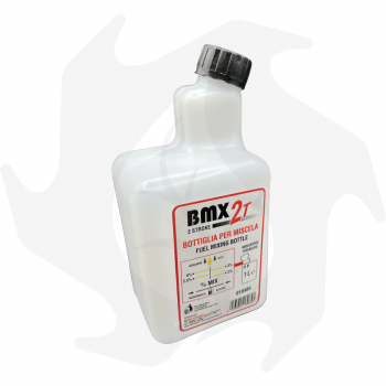 Bottle for 2-stroke mixture 2% - 2.5% - 3% - 4% Fuel can