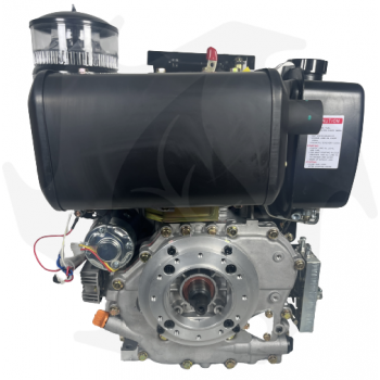 Complete Zanetti ZDM 86 C1ME 10hp diesel engine adaptable to agricultural machines with 23mm conical shaft Diesel engine