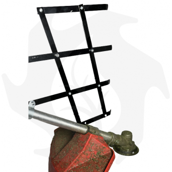 Soporte universal para ejes de desbrozadoras de 26-28 mm, ideal para hierba alta Accesorios para desbrozadoras