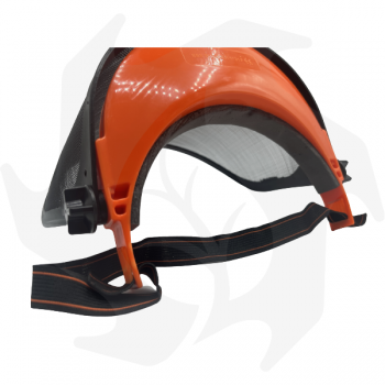 Máscara protectora de visera de malla ajustable para cortadora de césped y desbrozadora Cascos y Viseras