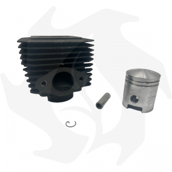 Juego de cilindro, pistón, segmentos y juntas para motor JLO 101 Cilindro y Pistón
