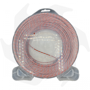 Fil hélicoïdal de 2,4 mm pour débroussailleuse EGOPOWER Ligne en nylon pour débroussailleuse