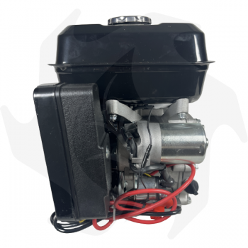 Motor de gasolina de 4 tiempos de 7 CV con eje cónico de 23 mm para motocultores y motoazadas "versión compacta" Motor de gas...