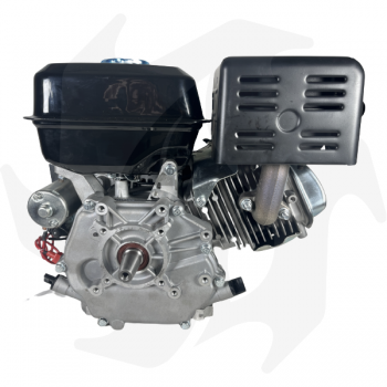 Motor de gasolina de 4 tiempos de 9 CV con eje cónico de 23 mm para motocultor - rotocultivador "versión compacta" Motor de g...
