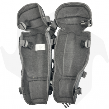 Kit de protection pour débroussailleuse avec pantalons en nylon respirant + protections pour les jambes Kit de protection