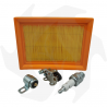 Points + condenser + spark plug and air filter kit for Intermotor IM250 - IM300 - IM350 engine Platinum Tips - Condenser